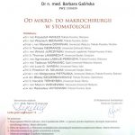 Certyfikat Mikro i makrochirurgia
